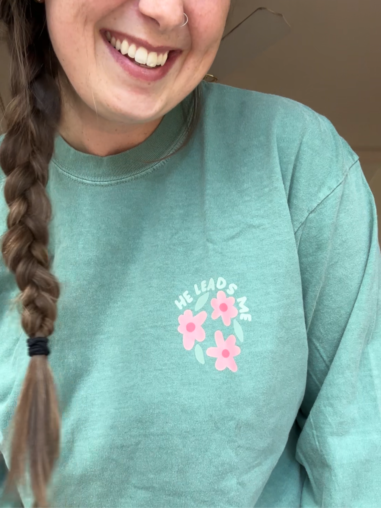 Green Pastures Long Sleeve Tee