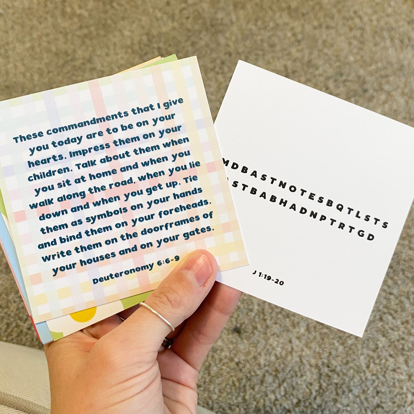 Scripture Cards for Mamas FREE SHIPPING