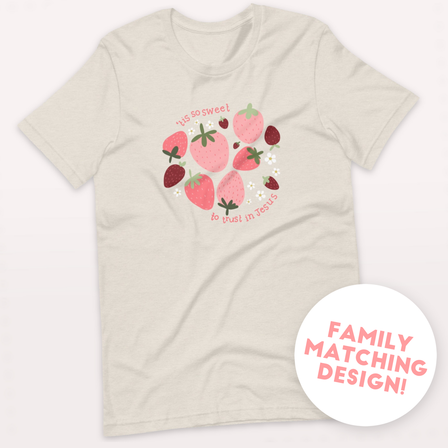 Tis so Sweet Strawberry Tee