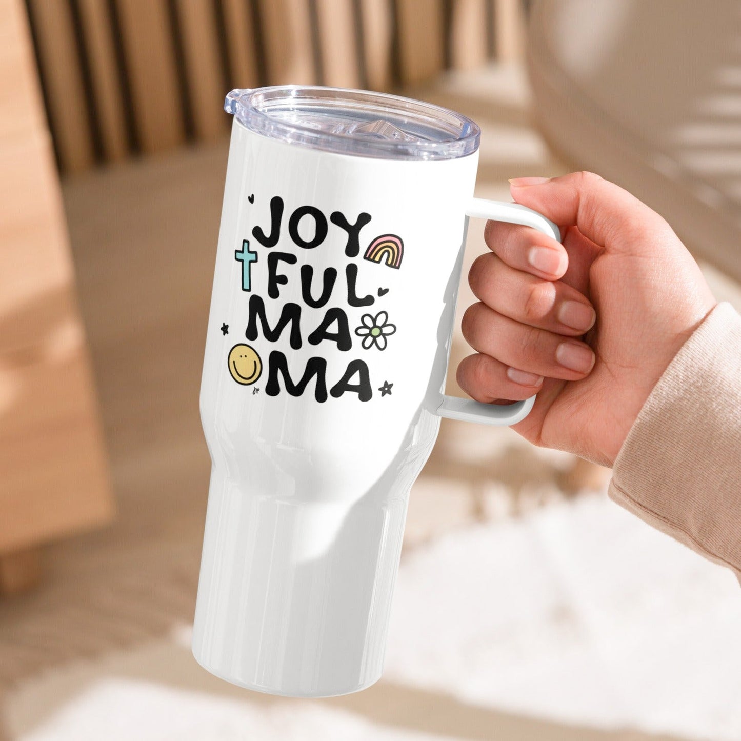 Joyful Mama Travel Tumbler Stainless Steel