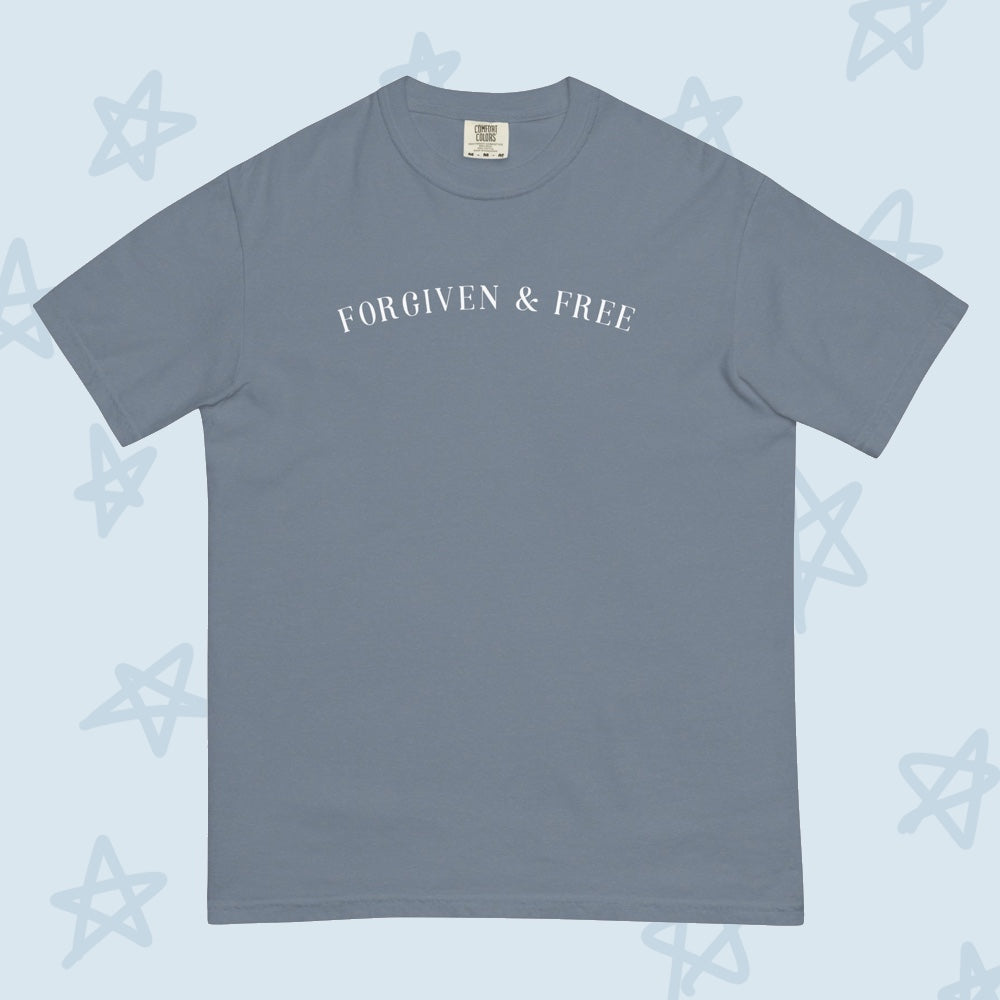 Forgiven and Free Simple Tee