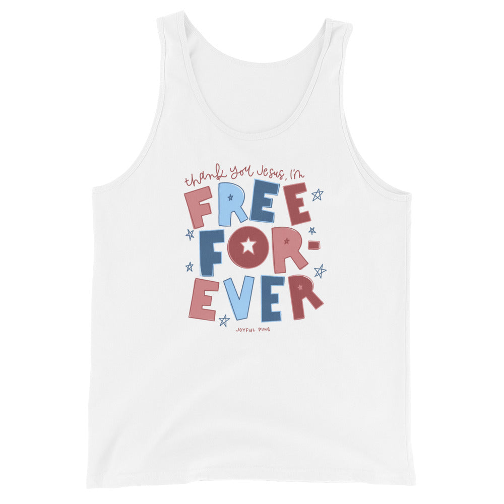 Free Forever Patriotic Tank Top