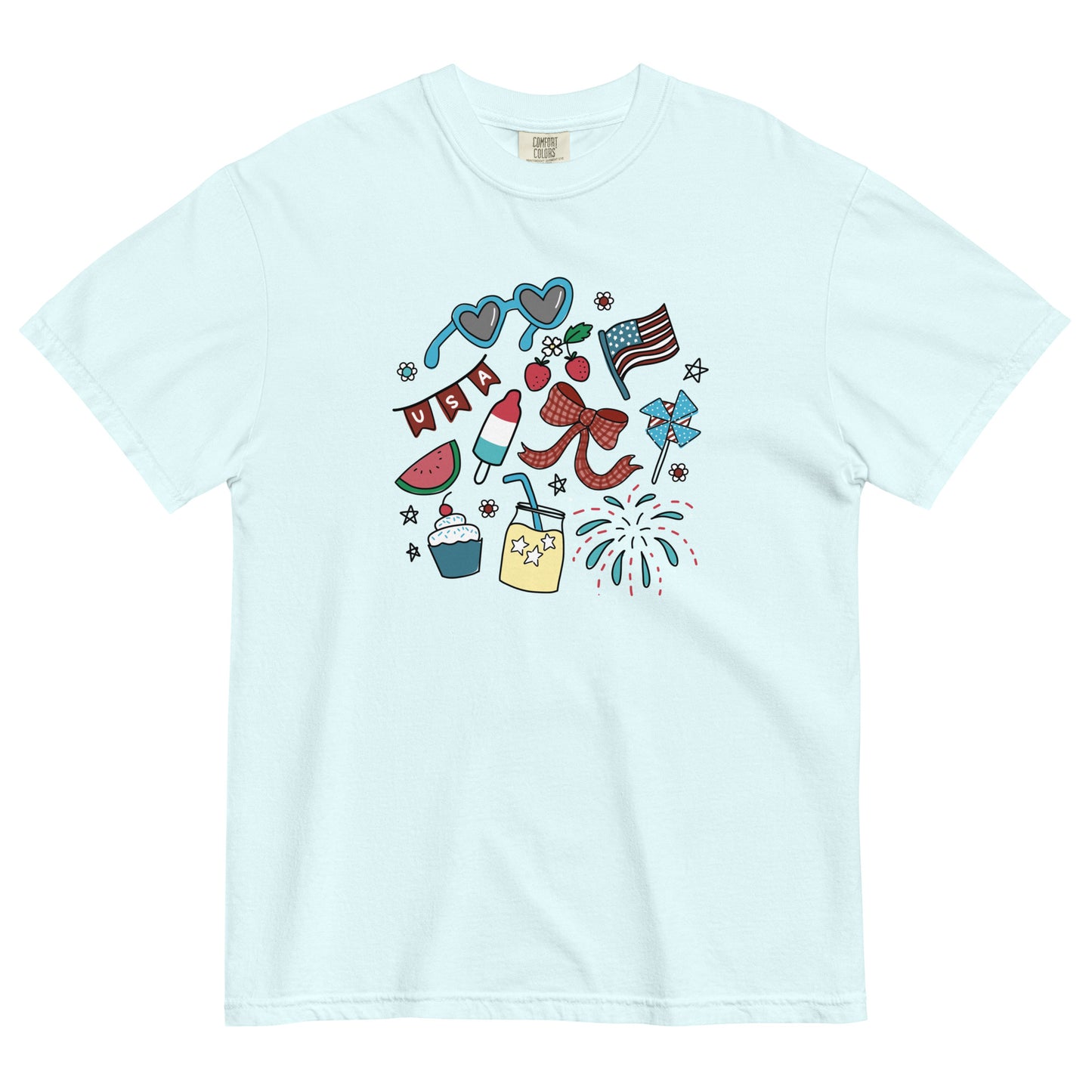 Fourth of July Favorites Icon Tee