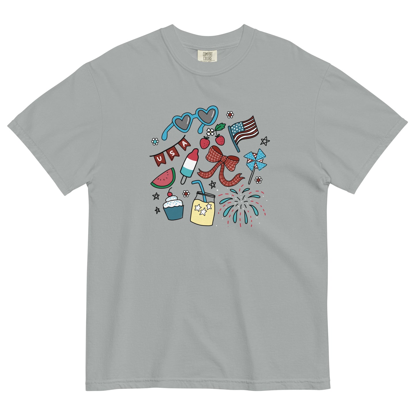 Fourth of July Favorites Icon Tee