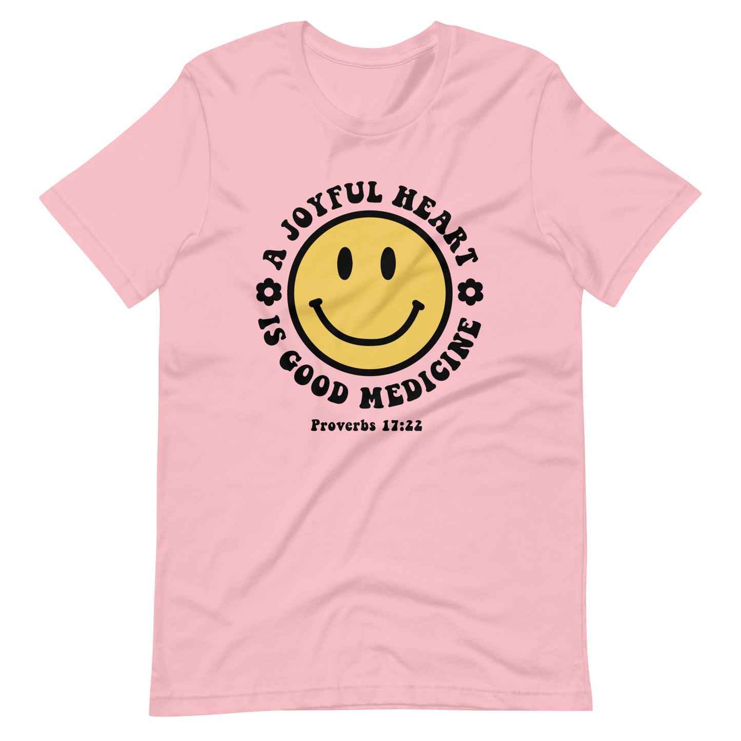 Joyful Heart is Good Medicine Smile Tee