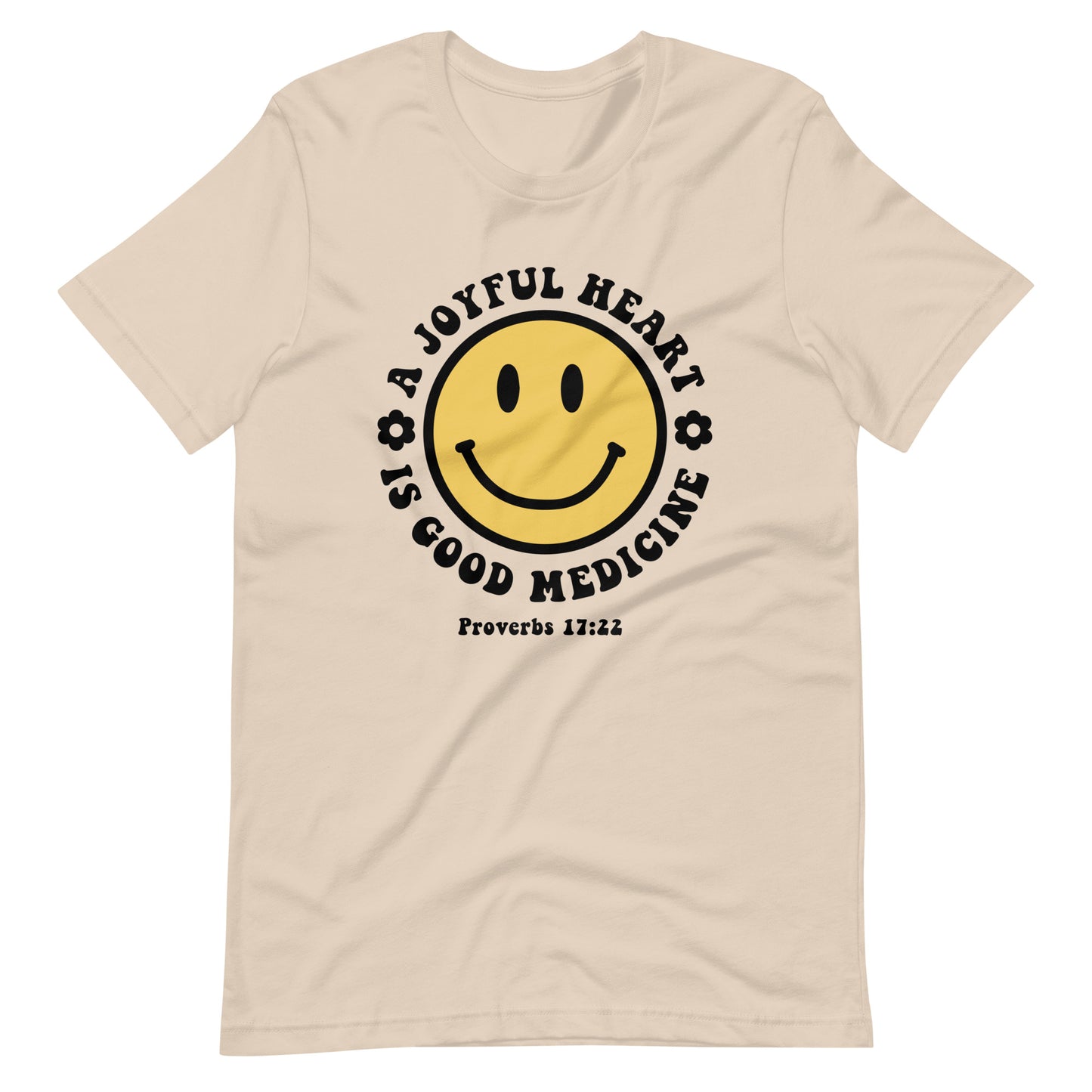 Joyful Heart is Good Medicine Smile Tee