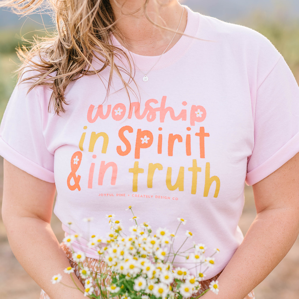 Spirit + Truth Tee | Creately Design Co. Collaboration