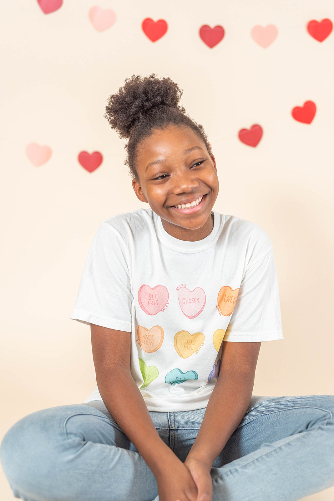 Identity Hearts Adult Tee