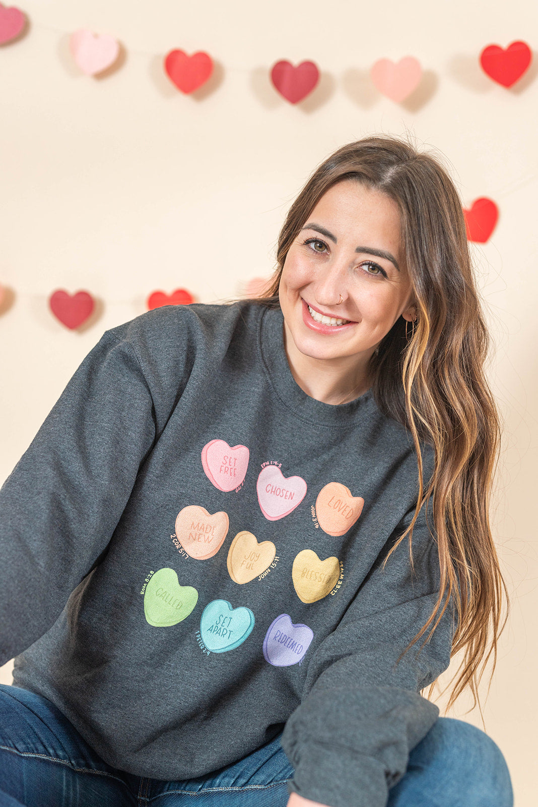 Identity Hearts Pullover