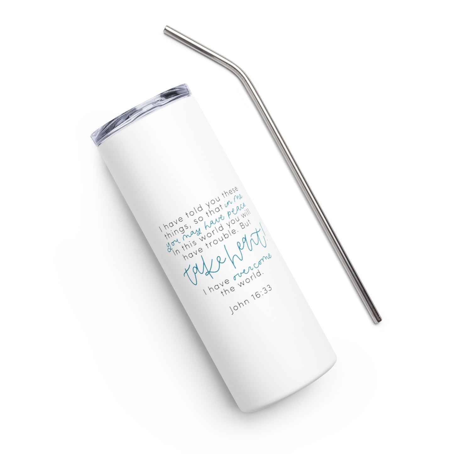 Take Heart Tumbler - Law Enforcement