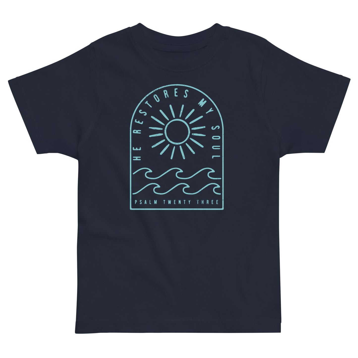 He Restores My Soul Toddler Tee
