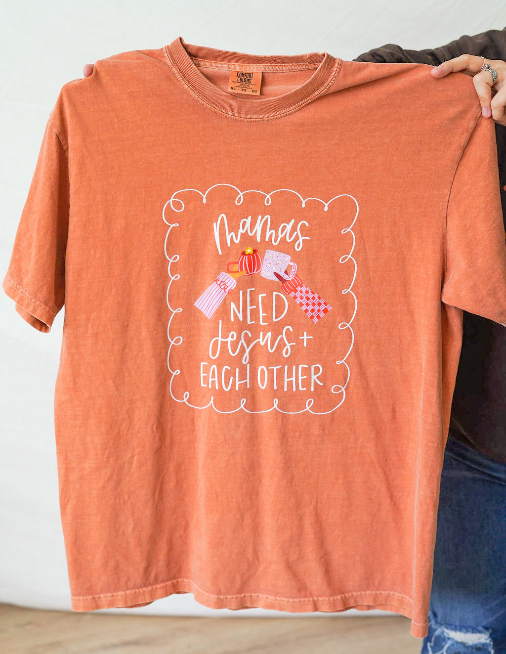 Mamas Need Jesus & Each Other Tee / BerlyMade Collaboration