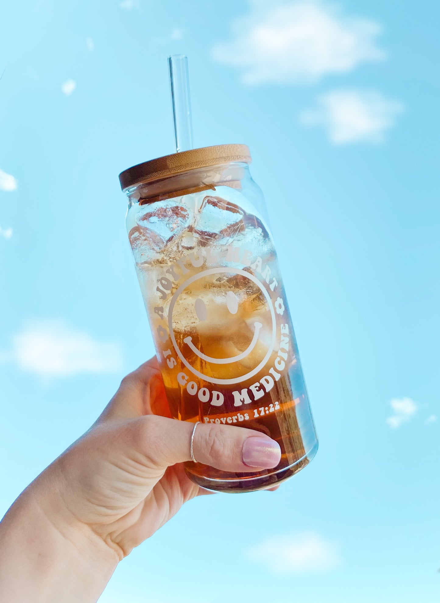 Good Medicine Glass 20oz