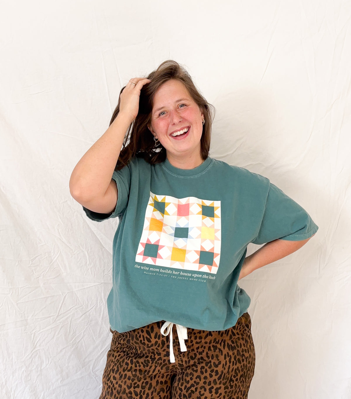 Wise Mom Quilty Tee