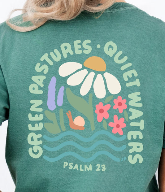 Green Pastures Long Sleeve Tee