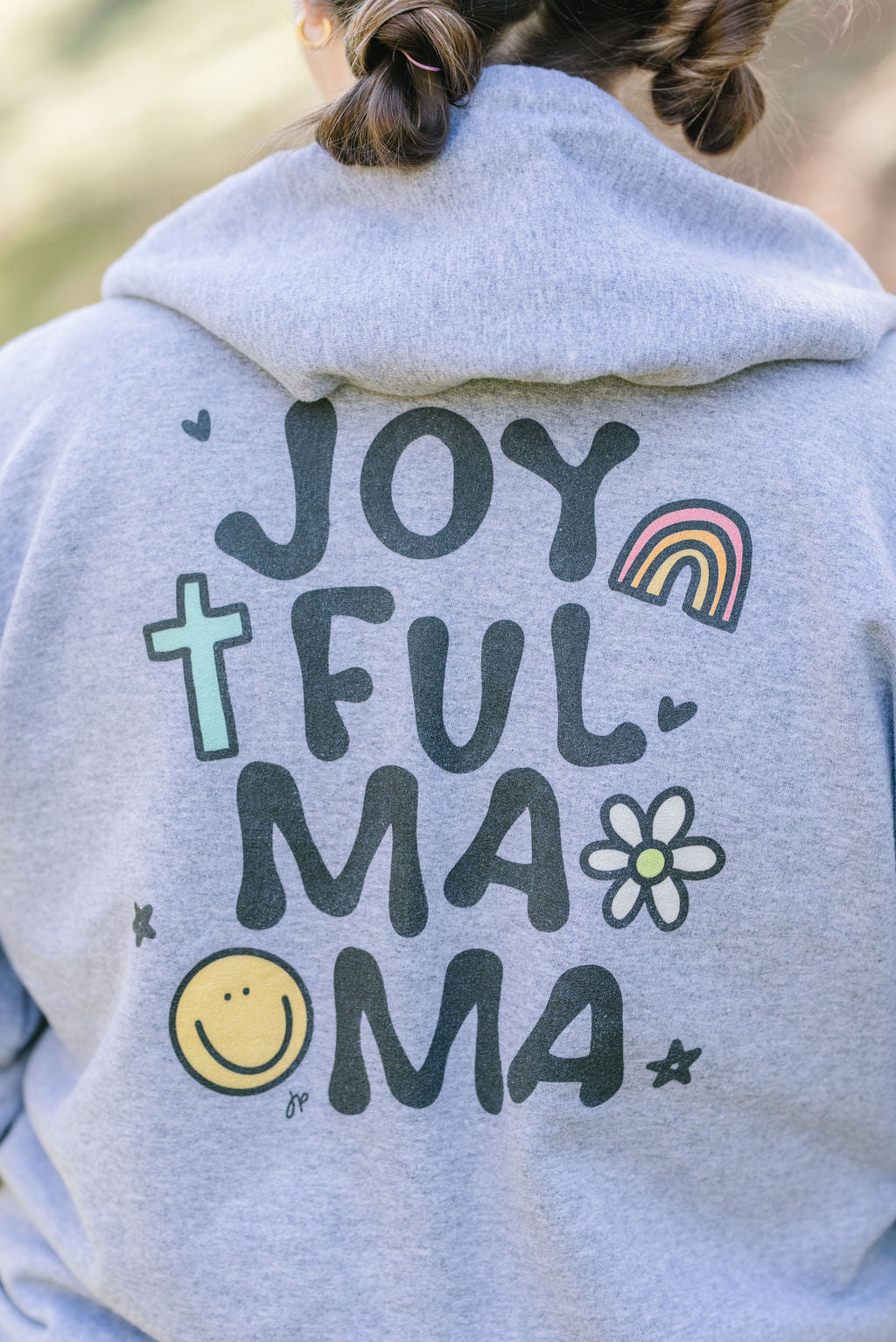 Joyful Mama Zip Hoodie