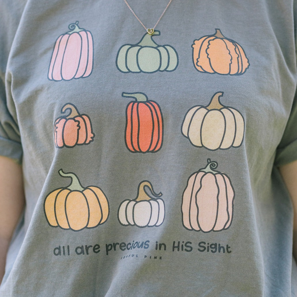 Precious in His Sight Pumpkin Tee