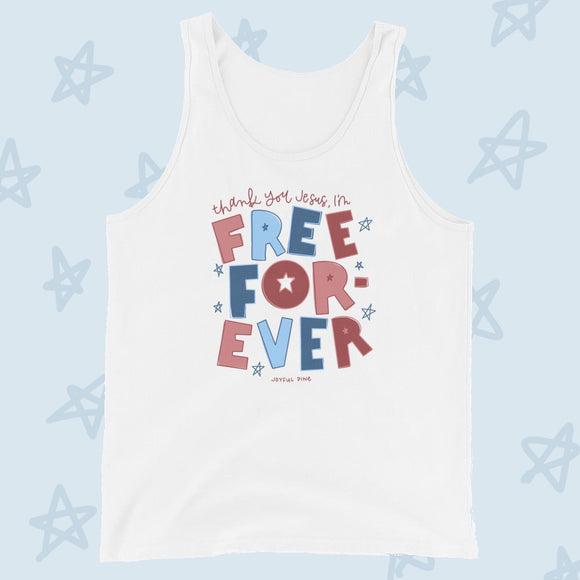 Free Forever Patriotic Tank Top