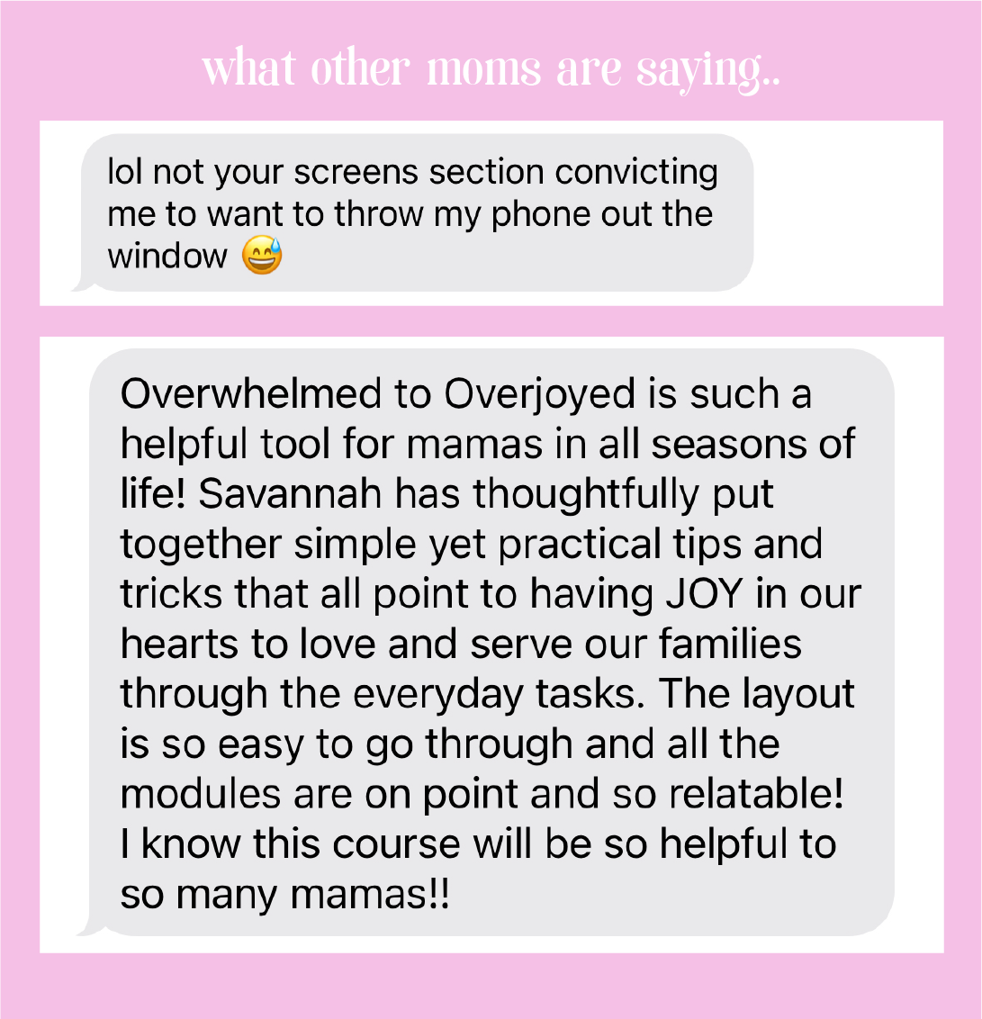 Overwhelmed to Overjoyed: A Practical and Biblical Guide to a Peaceful Home