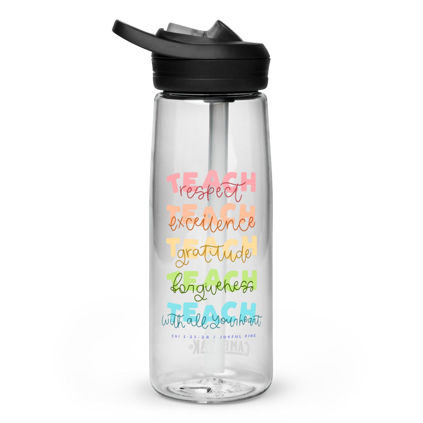 Teach With All Your Heart Camelback Bottle