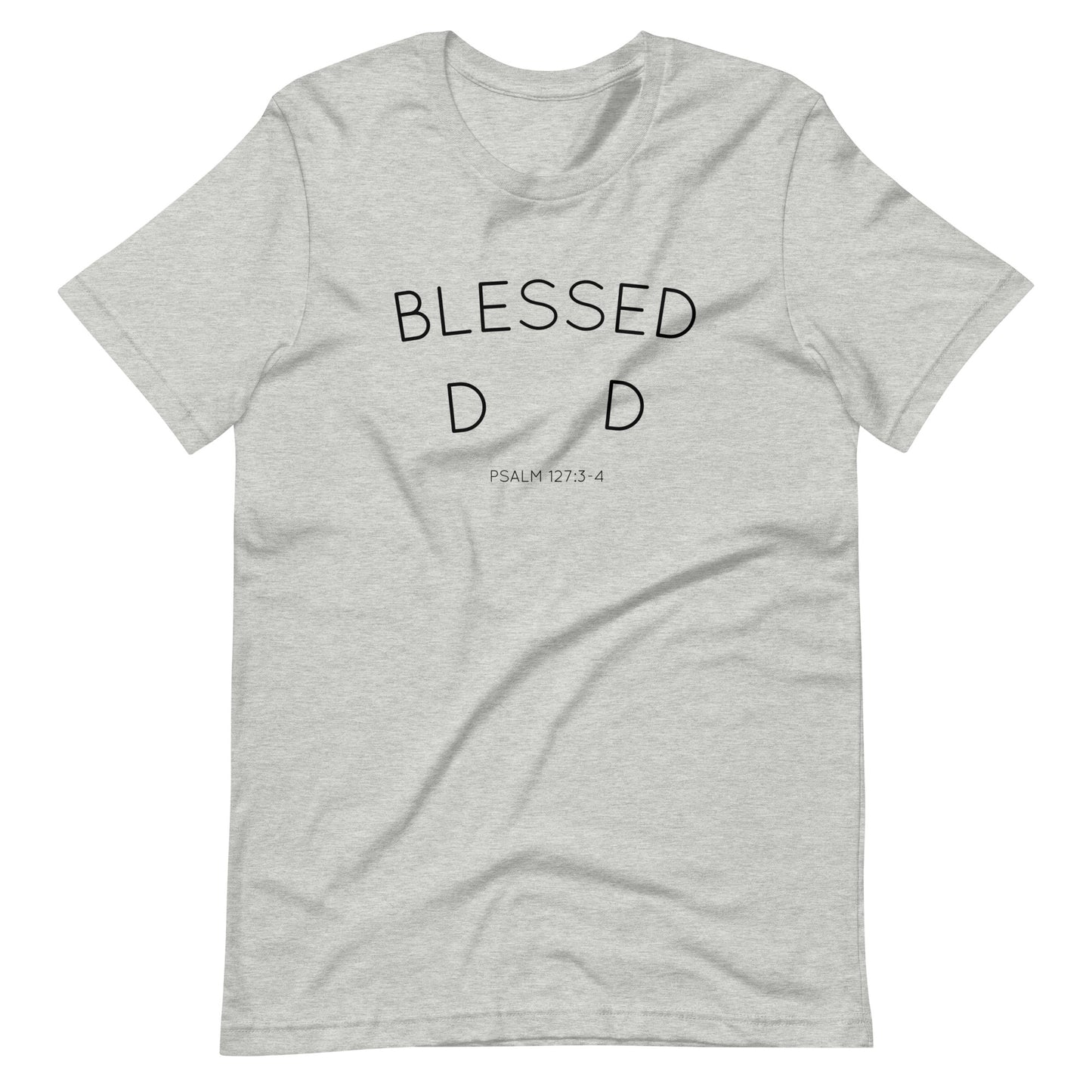 Blessed Dad Father’s Day Handprint Tee