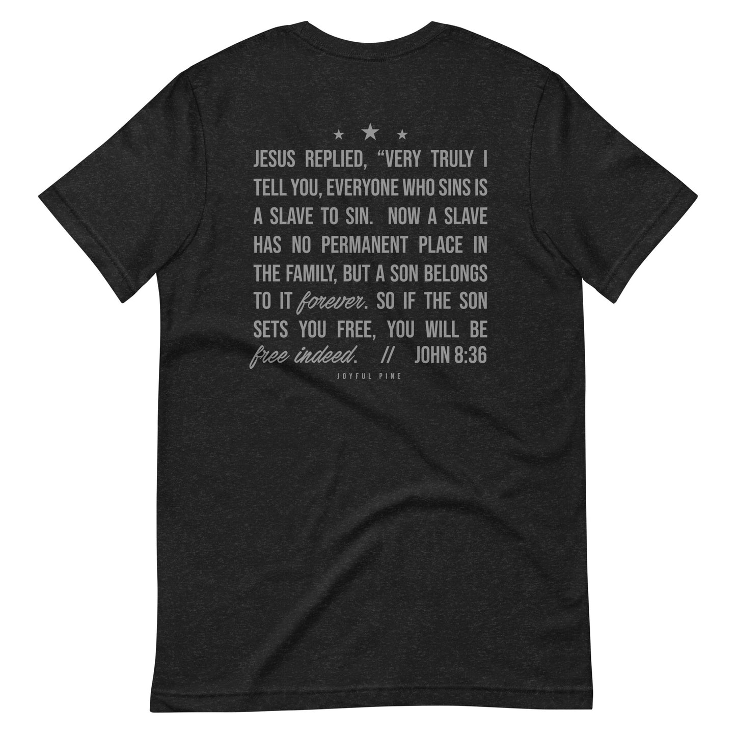 Forgiven and Free Indeed Men’s Patriotic Tee