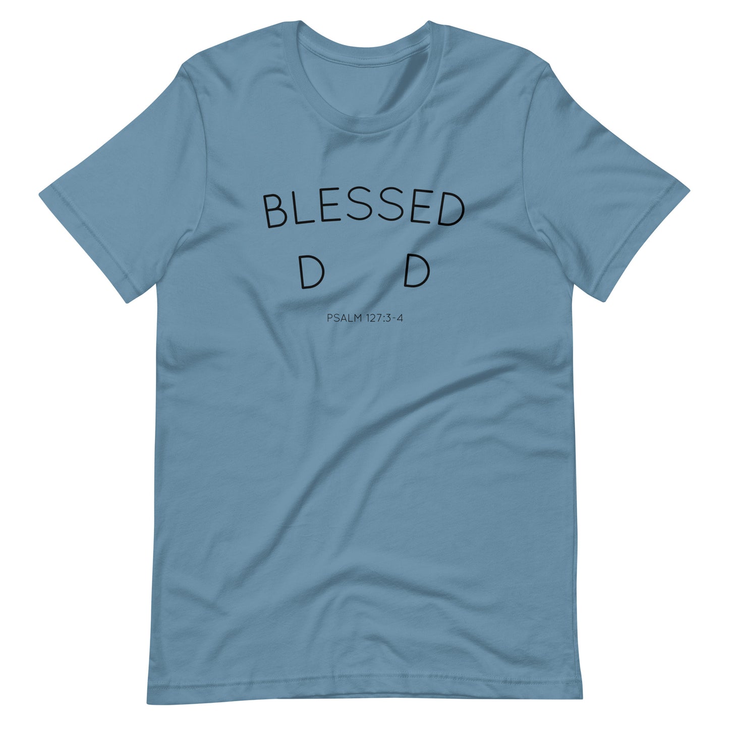 Blessed Dad Father’s Day Handprint Tee