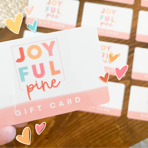 Joyful Pine Gift Card