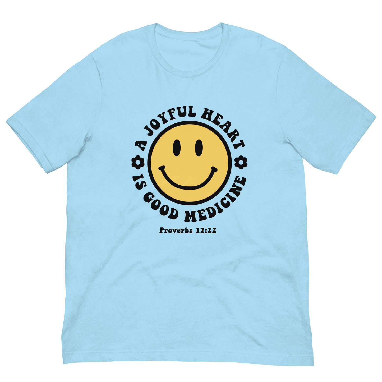 Joyful Heart is Good Medicine Smile Tee